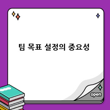 팀 목표 설정의 중요성