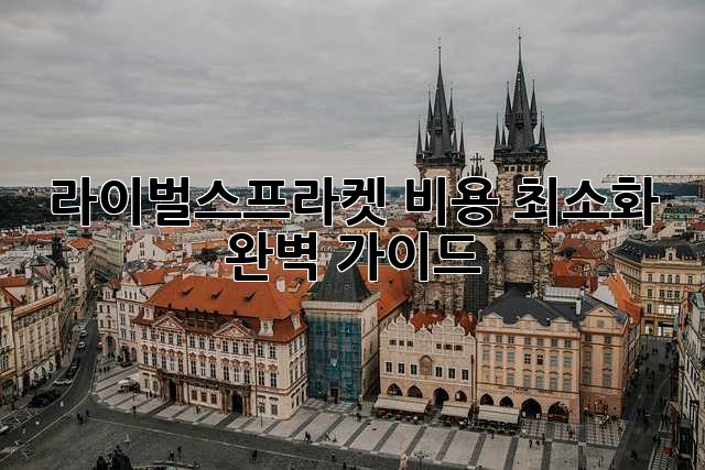 라이벌스프라켓 비용 최소화 완벽 가이드