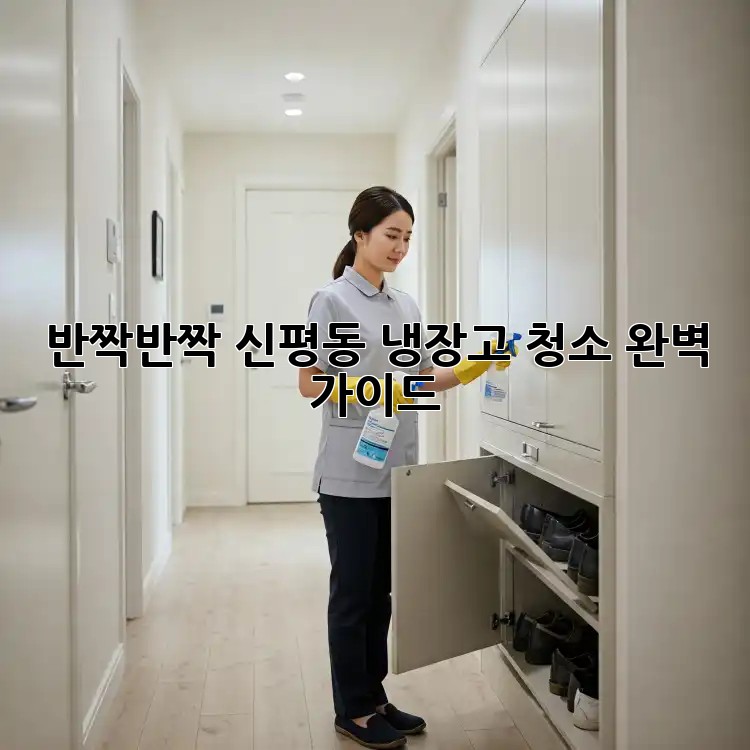✨반짝반짝✨ 신평동 냉장고 청소, 완벽 가이드!